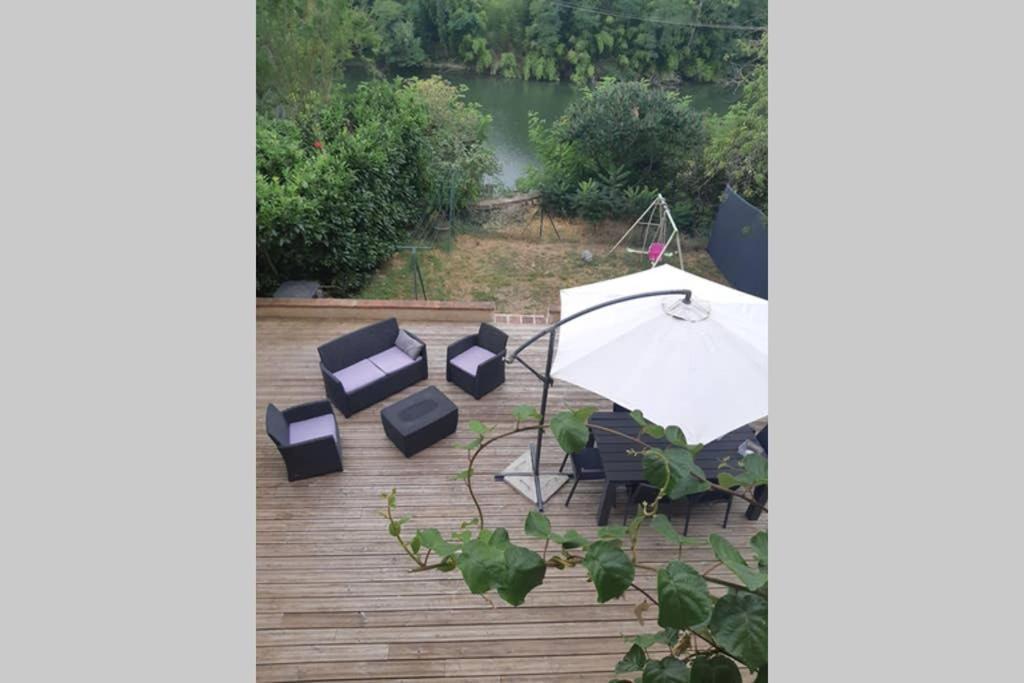 Charmant Appartement Vue Sur La Riviere. Albi Kültér fotó